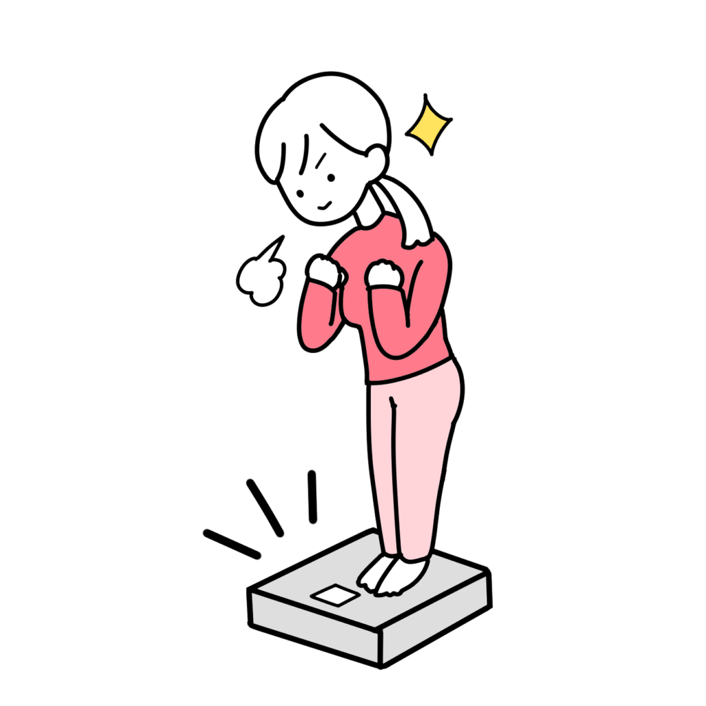 ダイエットに成功した女性 ダイエットに成功した女性 太って戻した 痩せた