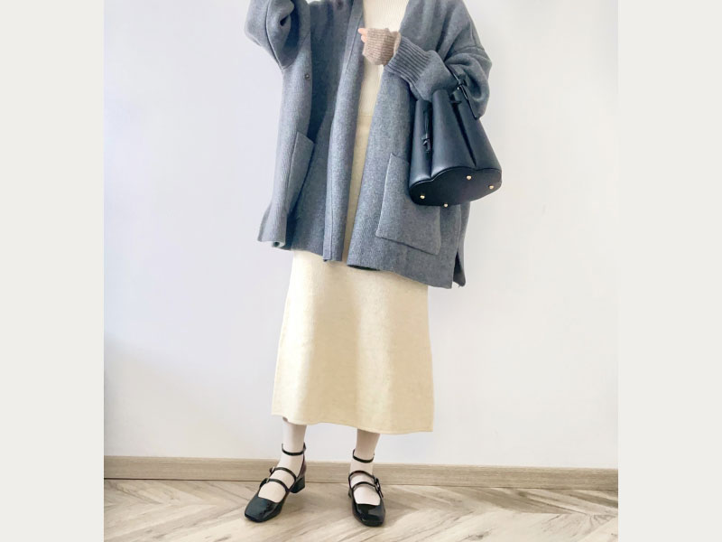 冬のパンプスコーデ 冬のパンプスコーデ